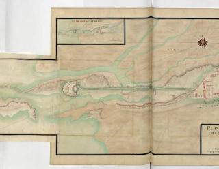 Fort Chapus, plan de 1693, dans Recueil des plans des places du Royaume, divisé par provinces, faits en l’an 1693, vol. 2, pl. 62, gallica.bnf.fr / Bibliothèque nationale de France.